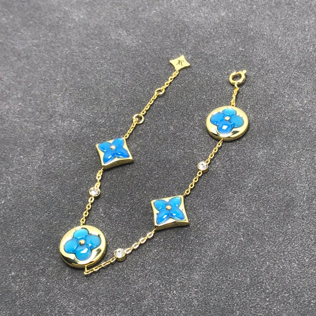 [Royal Jewelry]STAR AND SUN TURQUOISE 4 MOTIFS 3 DIAMONDS