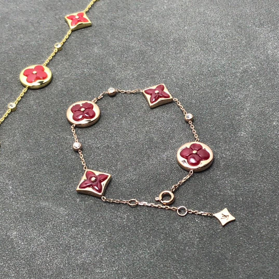 [Royal Jewelry]STAR AND SUN CARNELIAN 4 MOTIFS 3 DIAMONDS