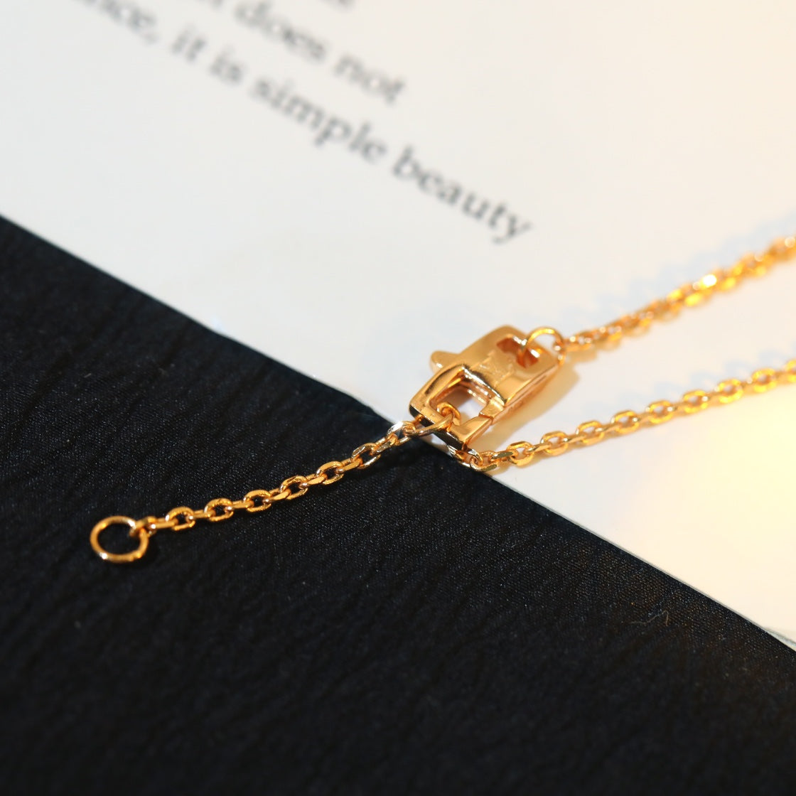[Royal Jewelry]STAR AND SUN DIAMOND PINK GOLD NECKLACE