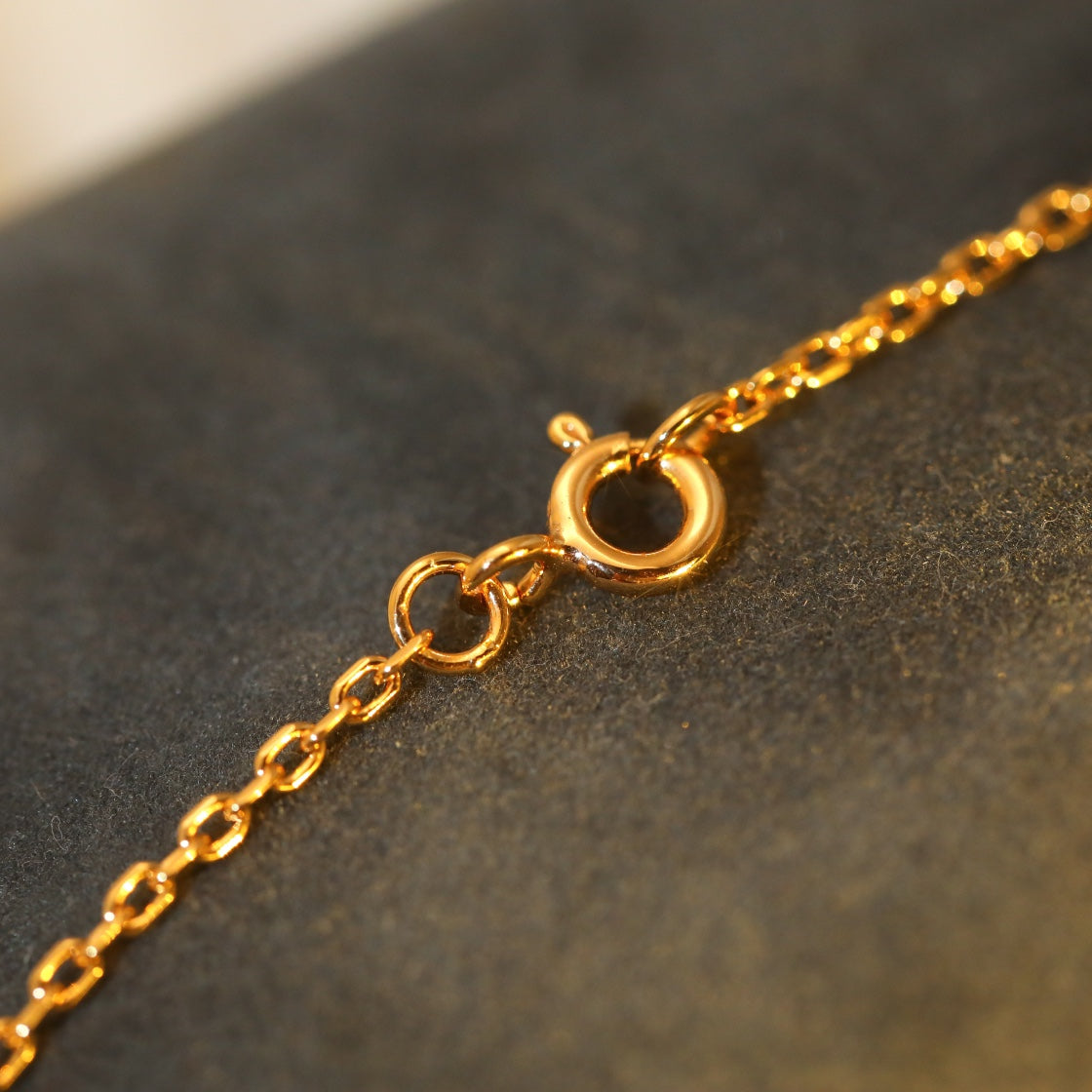 [Royal Jewelry]SUN PEDANT PINK GOLD 1 DIAMOND NECKLACE