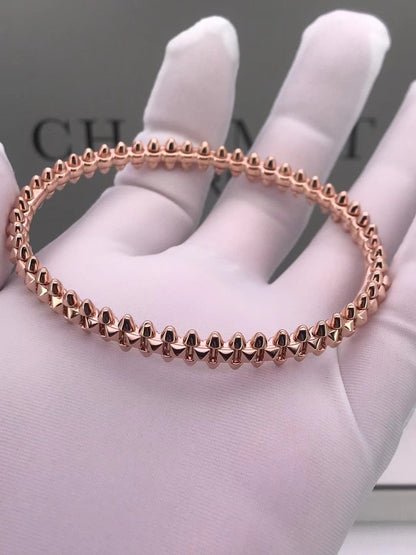 [Royal Jewelry]CLASH PINK GOLD BRACELET