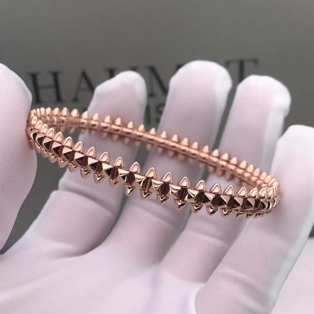 [Royal Jewelry]CLASH PINK GOLD BRACELET