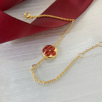 [Royal Jewelry]SUN PEDANT CARNELIAN BRACELET
