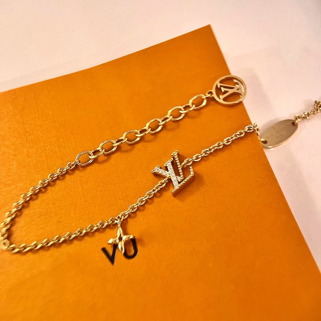 [Royal Jewelry]LOGO STAR MOTIF GOLD BRACELET