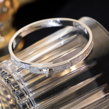 [Royal Jewelry]KELLY BRACELET DIAMOND PAVED
