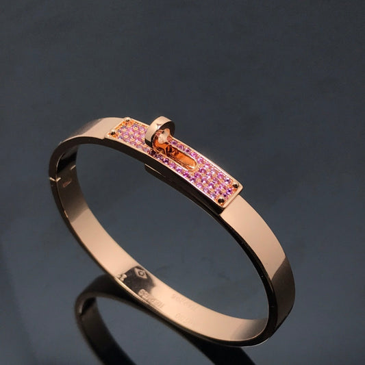 [Royal Jewelry]KELLY BRACELET PINK DIAMOND