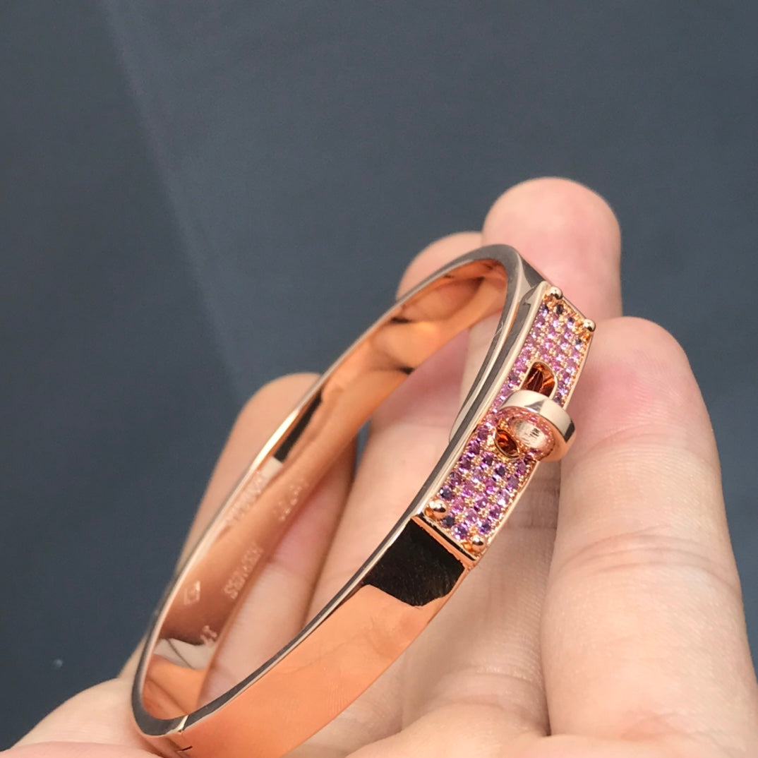 [Royal Jewelry]KELLY BRACELET PINK DIAMOND