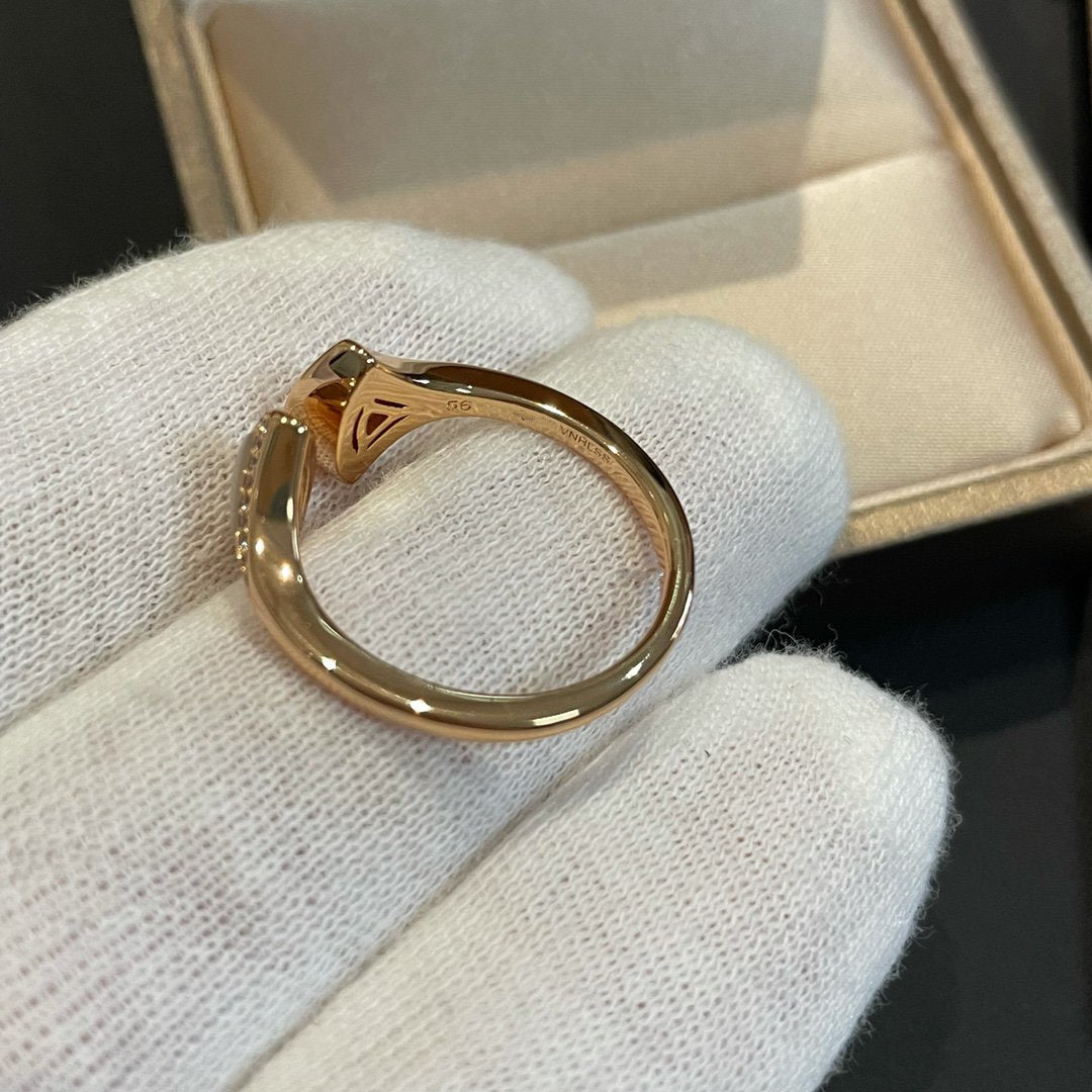 [Royal Jewelry]DREAM MOP DIAMOND OPEN RING