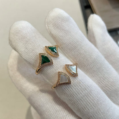 [Royal Jewelry]DREAM MOP DIAMOND OPEN RING
