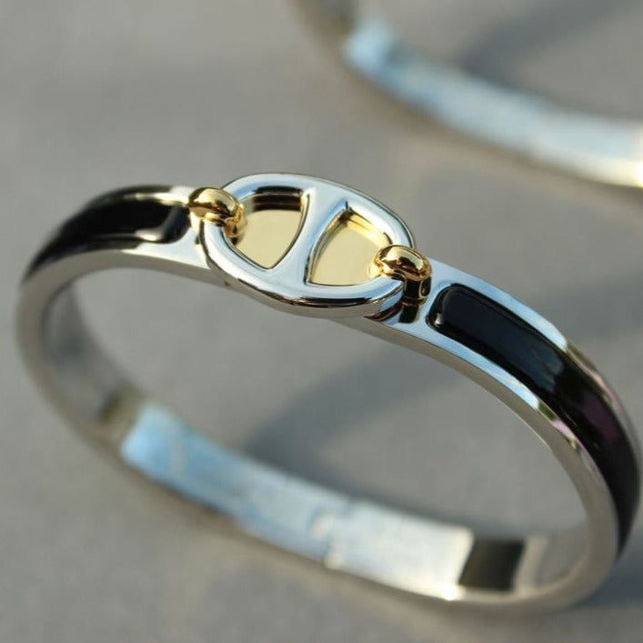 [Royal Jewelry]CLIC CHAINE SILVER BRACELET