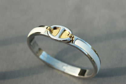 [Royal Jewelry]CLIC CHAINE SILVER BRACELET