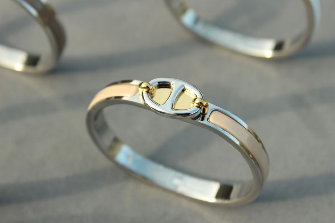 [Royal Jewelry]CLIC CHAINE SILVER BRACELET