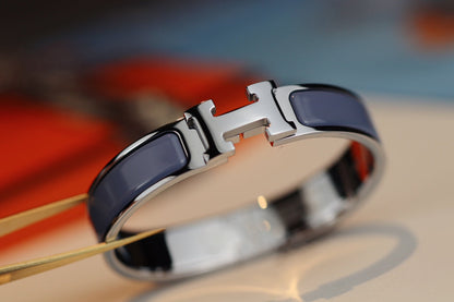[Royal Jewelry]H BRACELET 12MM BLUE GRAY