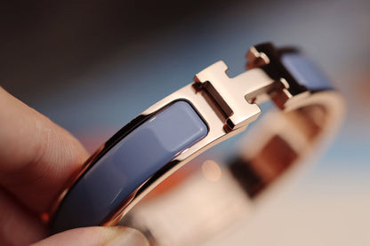 [Royal Jewelry]H BRACELET 12MM BLUE GRAY