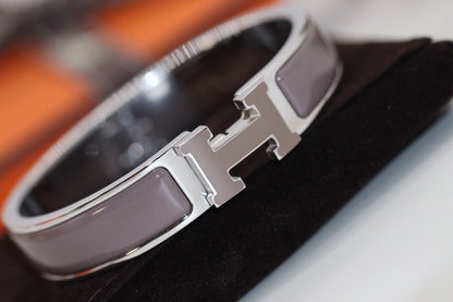 [Royal Jewelry]H BRACELET 12MM BROWN