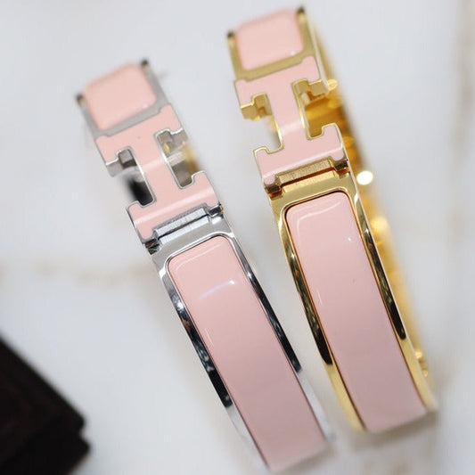 [Royal Jewelry]H BRACELET 12MM PINK