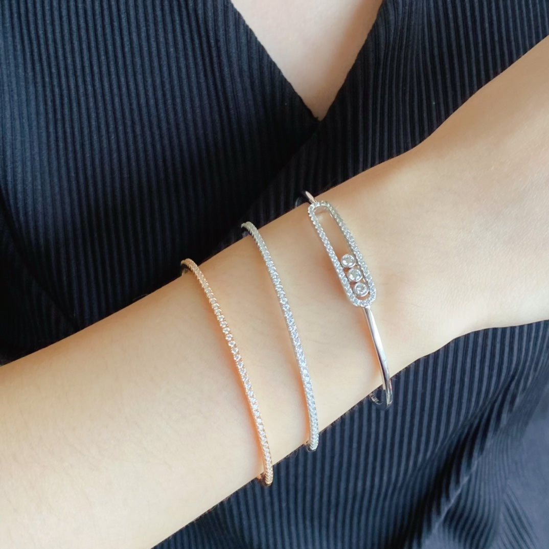 [Royal Jewelry]MINI DIAMOND TENNIS BRACELET