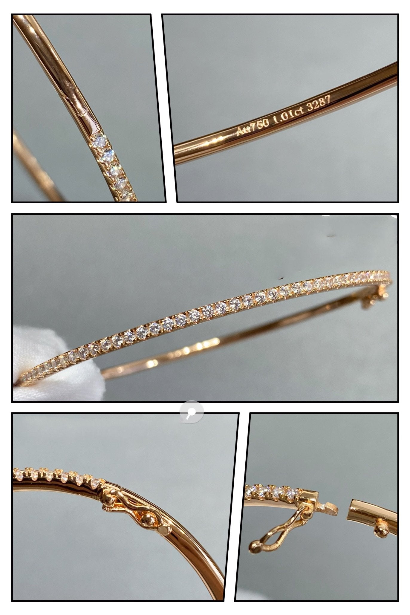 [Royal Jewelry]MINI DIAMOND TENNIS BRACELET