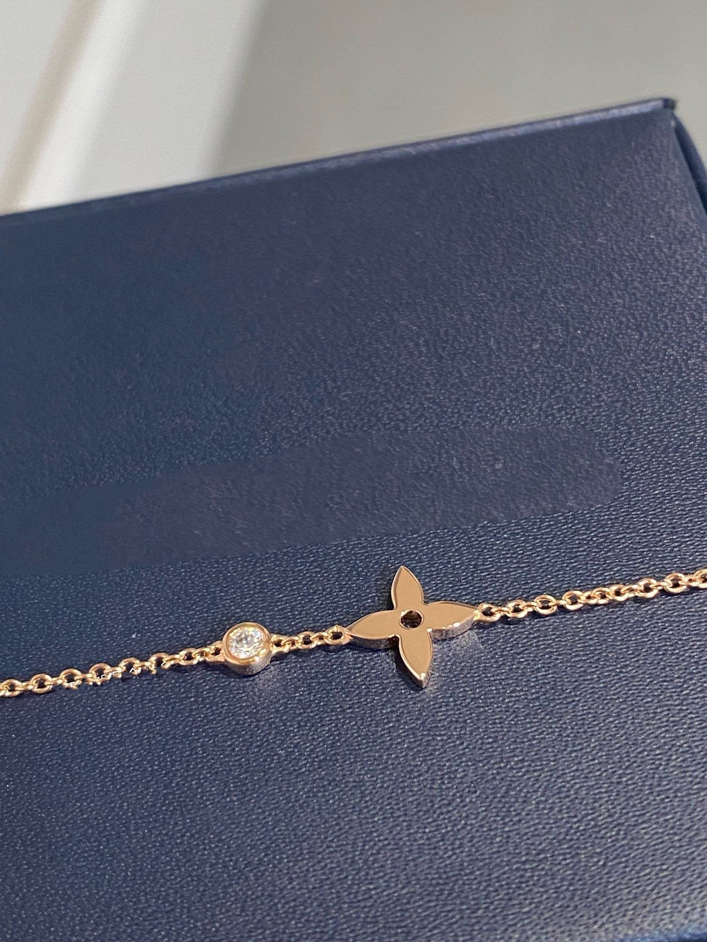 [Royal Jewelry]STAR DIAMOND PINK GOLD BRACELET