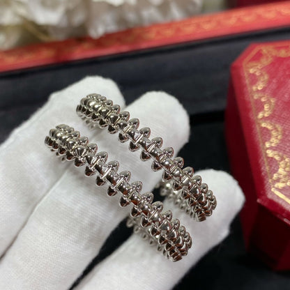 [Royal Jewelry]CLASH LARGE HOOP EARRINGS