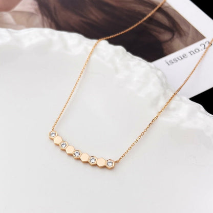 [Royal Jewelry]BEE MY LOVE DIAMOND NECKLACE