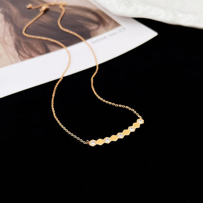 [Royal Jewelry]BEE MY LOVE DIAMOND NECKLACE