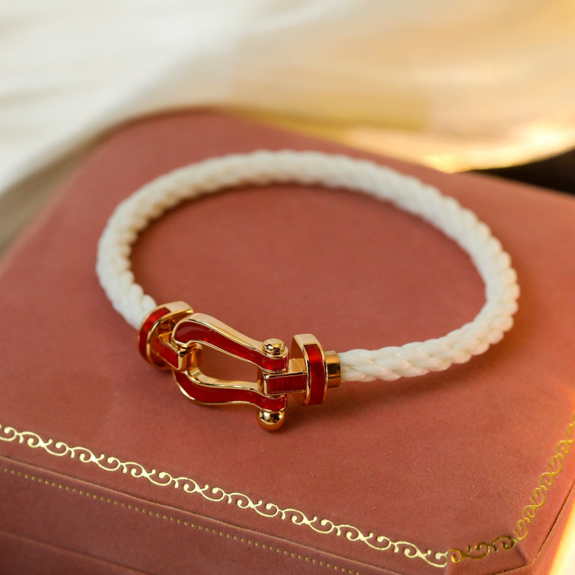 [Royal Jewelry]FORCE 10 WHITE TEXTILE DIAMOND PAVED