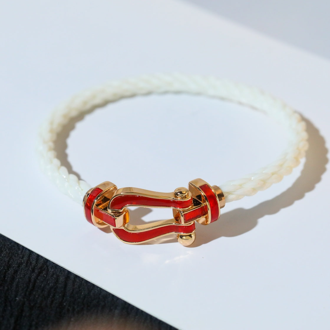 [Royal Jewelry]FORCE 10 WHITE TEXTILE DIAMOND PAVED
