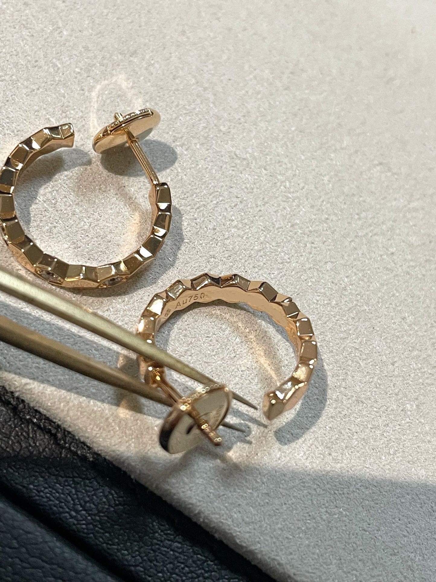 [Royal Jewelry]Hollow Design Four-Leaf Clover Flower Shape Ring