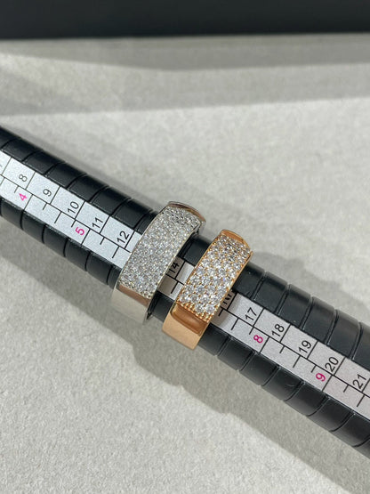 [Royal Jewelry]LIENS EVIDENCE  DIAMOND PAVED RING