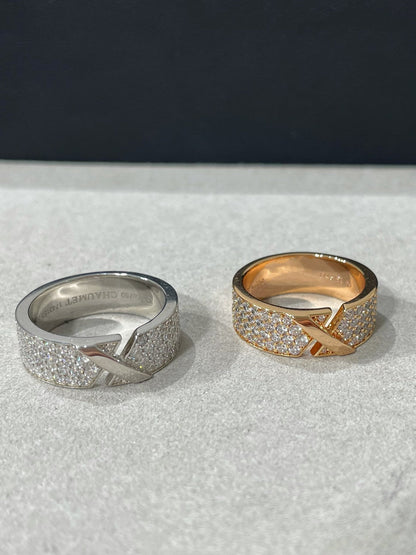 [Royal Jewelry]LIENS EVIDENCE  DIAMOND PAVED RING