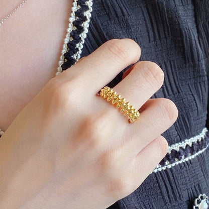 [Royal Jewelry]CLASH 5.5MM RING
