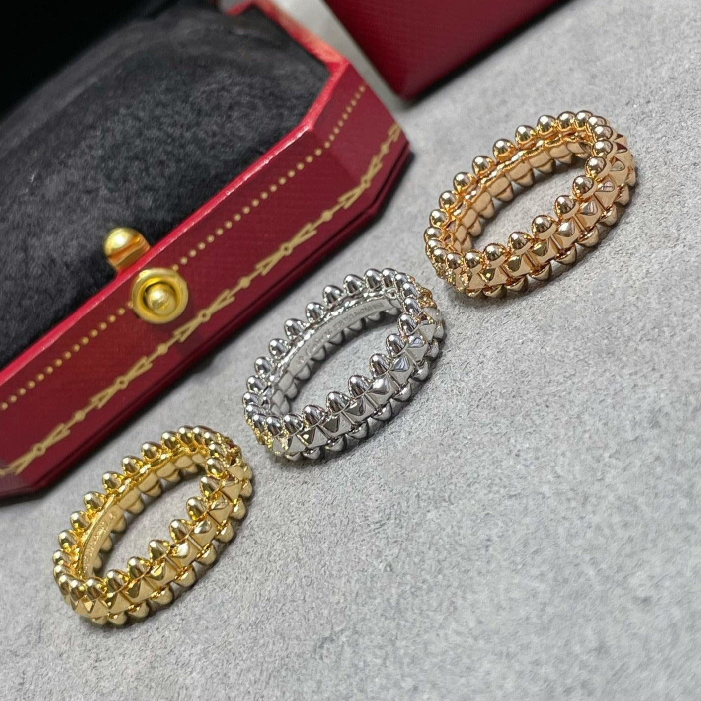 [Royal Jewelry]CLASH 5.5MM RING