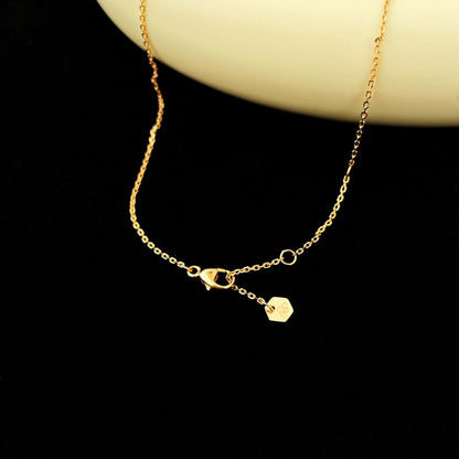[Royal Jewelry]BEE MINI PEDANT DIAMOND NECKLACE