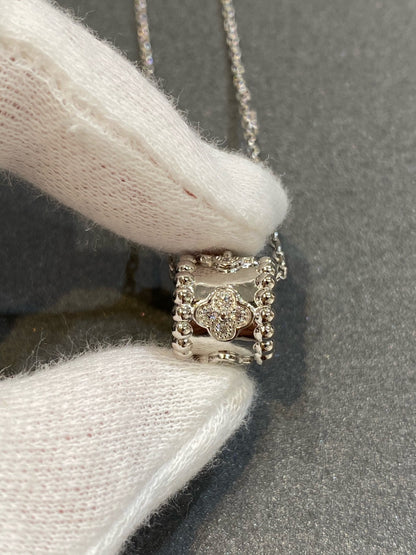 [Royal Jewelry]PERLEE PEDANT SIVLER DIAMOND NECKLACE