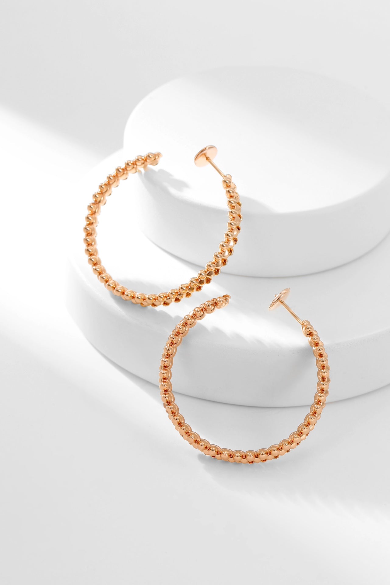 [Royal Jewelry]CLASH HOOP EARRINGS
