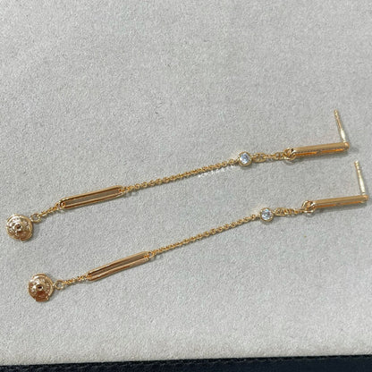 [Royal Jewelry]CHAINE CHAOS DIAMOND DROP EARRINGS
