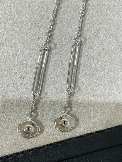 [Royal Jewelry]CHAINE CHAOS DIAMOND DROP EARRINGS