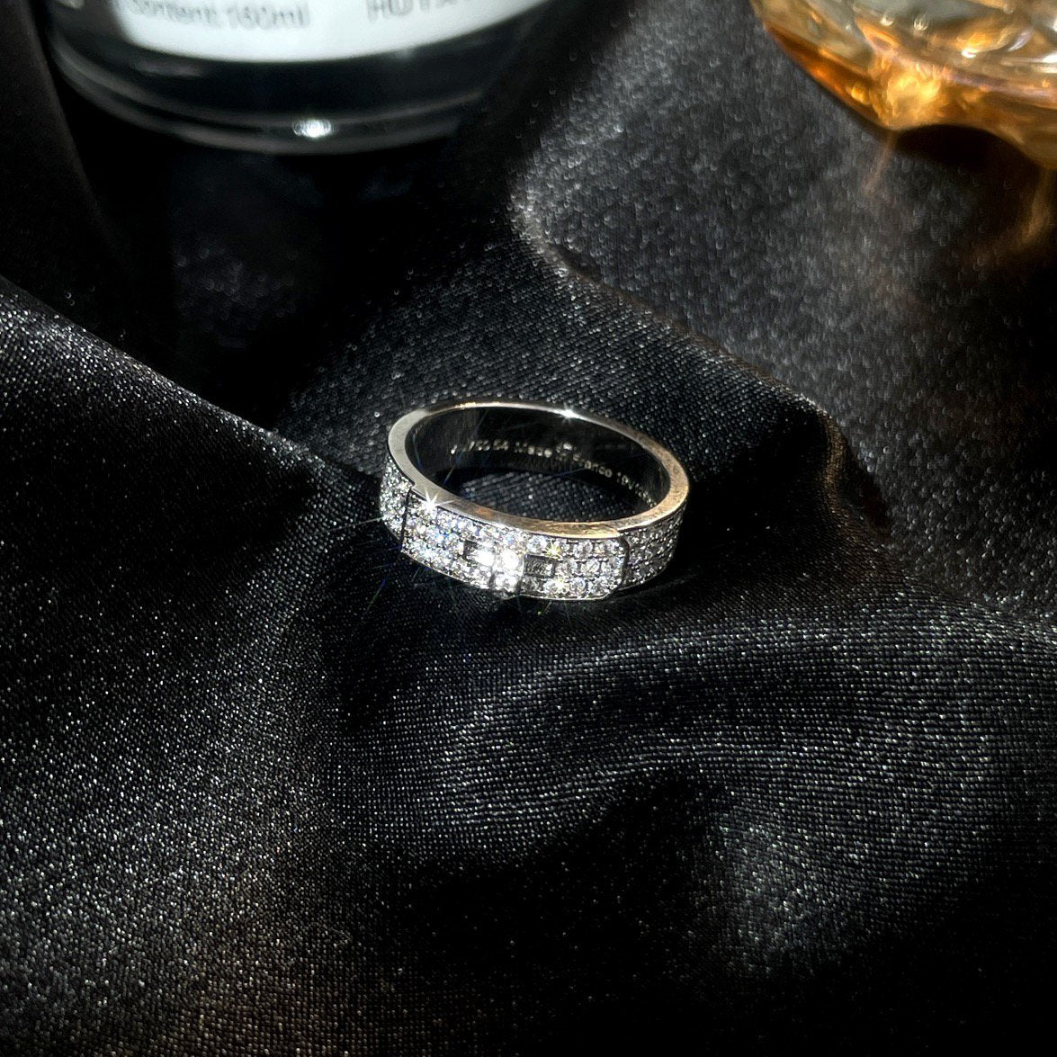 [Royal Jewelry]KELLY SILVER DIAMOND RING