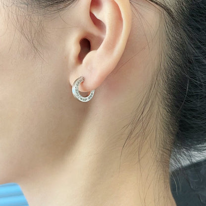[Royal Jewelry]LOVE DIAMOND EARRINGS