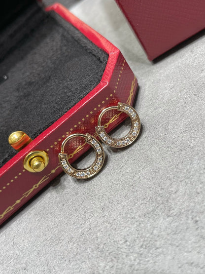 [Royal Jewelry]LOVE DIAMOND EARRINGS