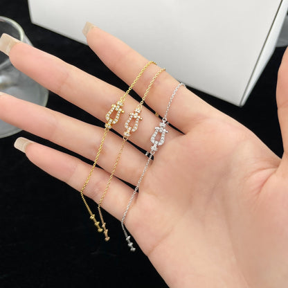 [Royal Jewelry]FORCE 10 FULL DIAMOND BUCKLE CHAIN LINK MINI MODEL