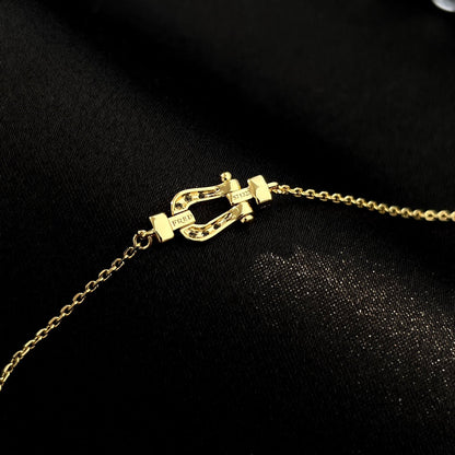 [Royal Jewelry]FORCE 10 FULL DIAMOND BUCKLE CHAIN LINK MINI MODEL
