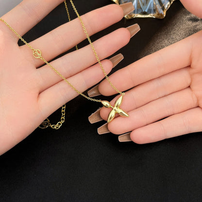 [Royal Jewelry]LOUISETTE GOLD NECKLACE
