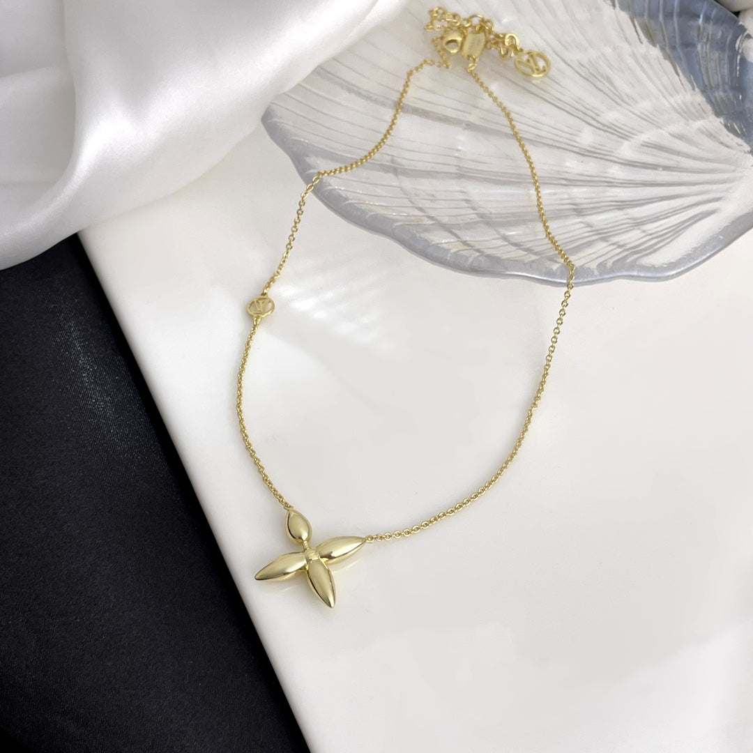 [Royal Jewelry]LOUISETTE GOLD NECKLACE