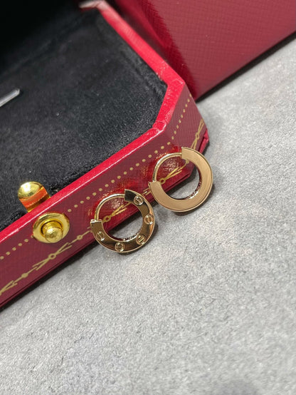 [Royal Jewelry]LOVE MINI EARRINGS