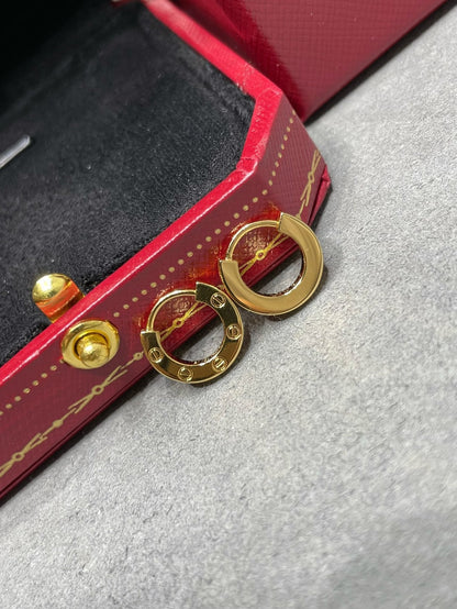 [Royal Jewelry]LOVE MINI EARRINGS
