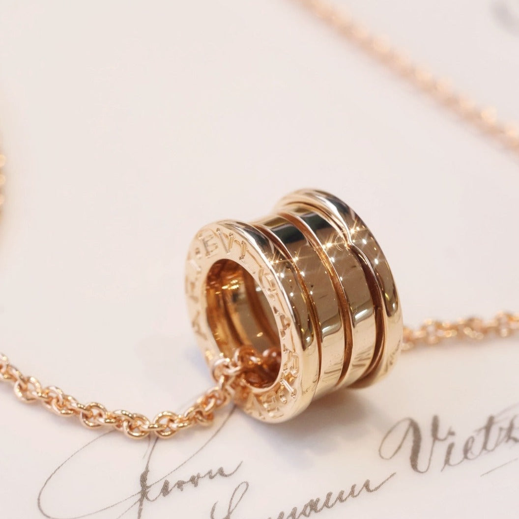[Royal Jewelry]ZERO 1 PINK GOLD NECKLACE