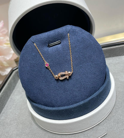 [Royal Jewelry]FORCE 10 DIAMOND CHAIN LINK PINK GOLD BRACELET
