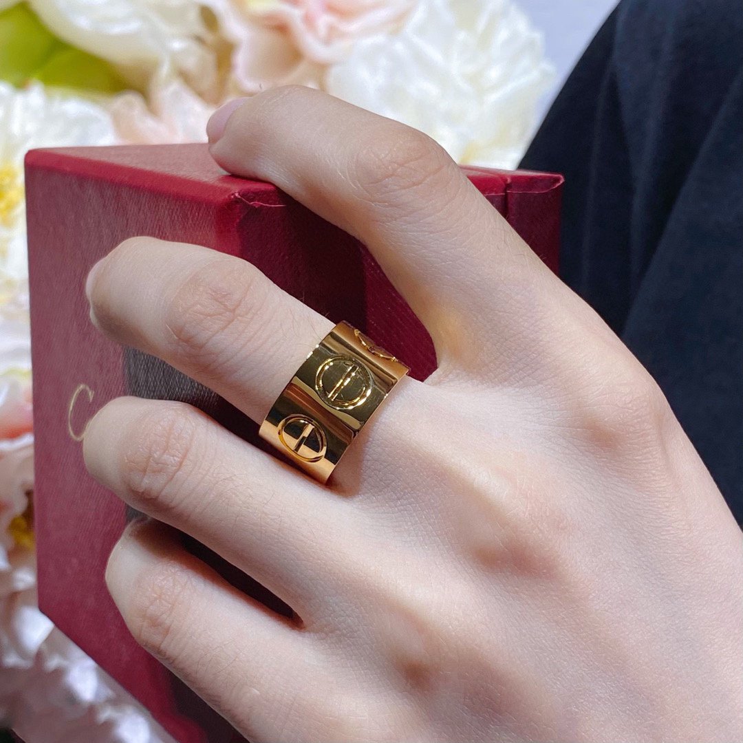 [Royal Jewelry]LOVE 11MM LARGE RING